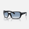 Black Square Sunglasses RB4068 601/3F Ray Ban