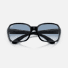 Black Square Sunglasses RB4068 601/3F Ray Ban